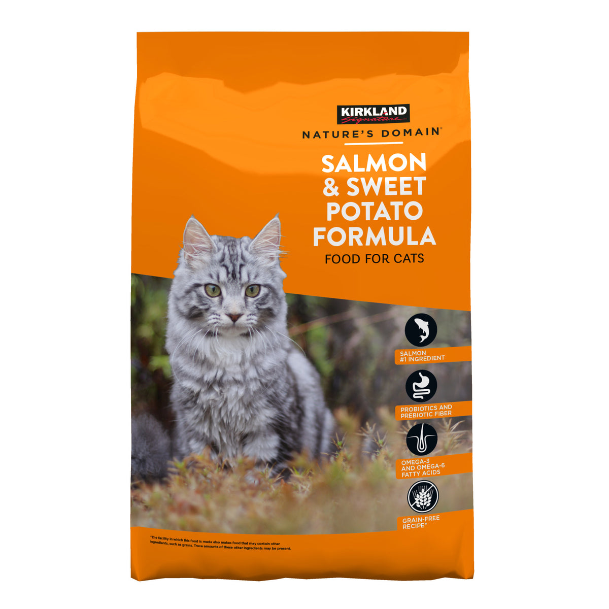 Kirkland Signature Nature's Domain Cat Food, Salmon & Sweet Potato Formula, 18 lbs - product image 3