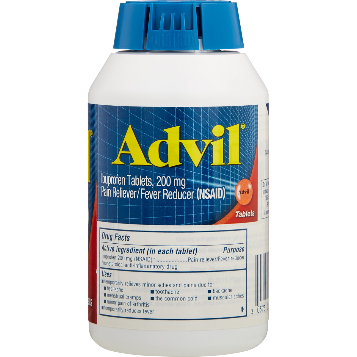 Advil Ibuprofen 200 mg, Pain Reliever and Fever Reducer, 360 Tablets - product image 1