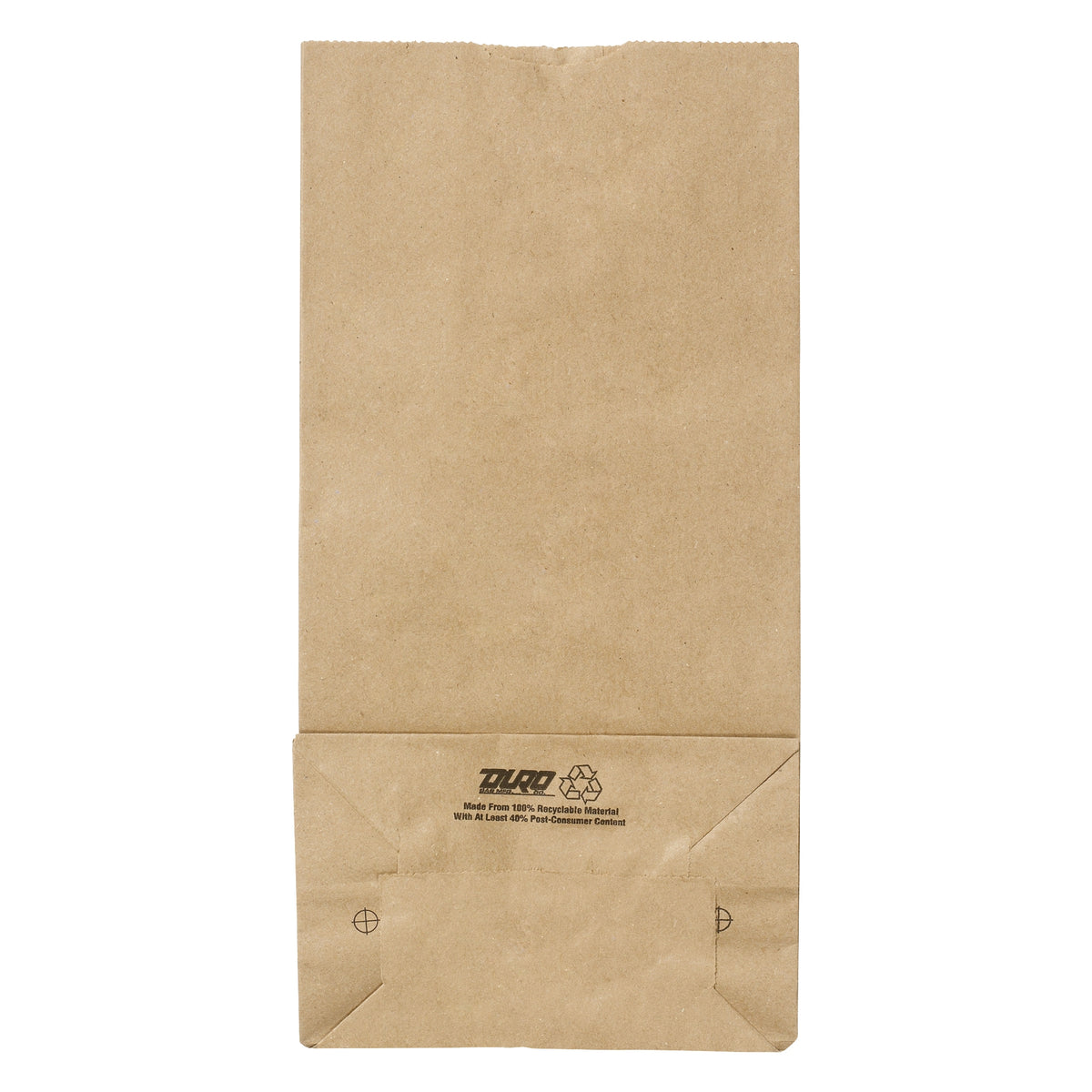Duro Bag #2 Recycled Paper Bag, Kraft, 500 ct - product image 1