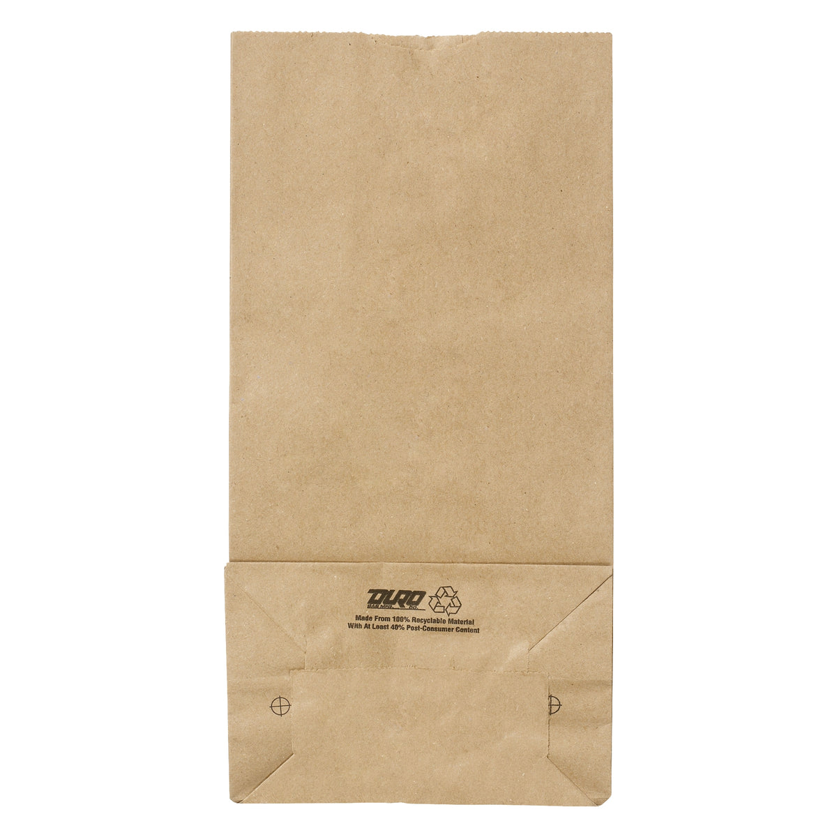 Duro Bag #4 Recycled Paper Bag, Kraft, 500 ct - product image 1