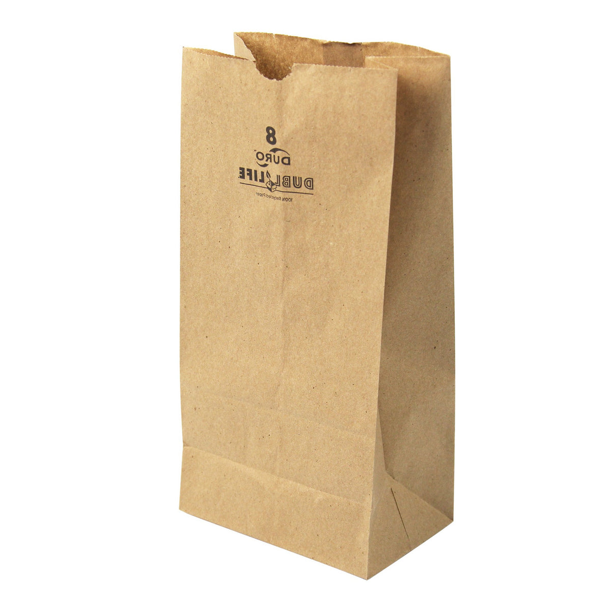 Duro Bag #8 Recycled Paper Bag, Kraft, 500 ct - product image 2