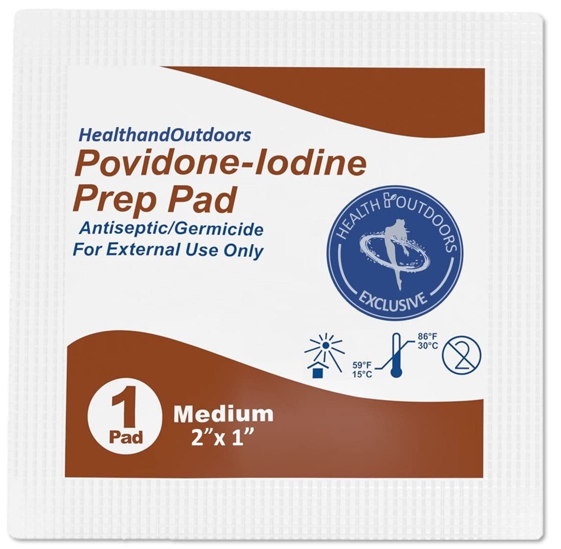Povidone-Iodine Pads 120CT