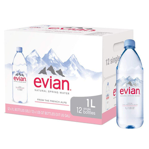 evian Water, 405.6 Fl Oz (Pack of 1), 1