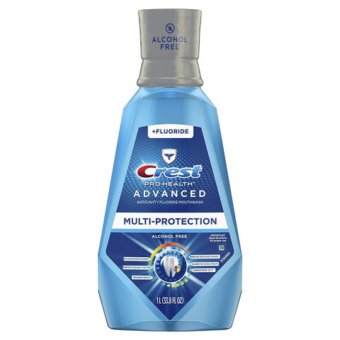 Crest Mouthwash, 34 Ounce (Pack of 3), 3
