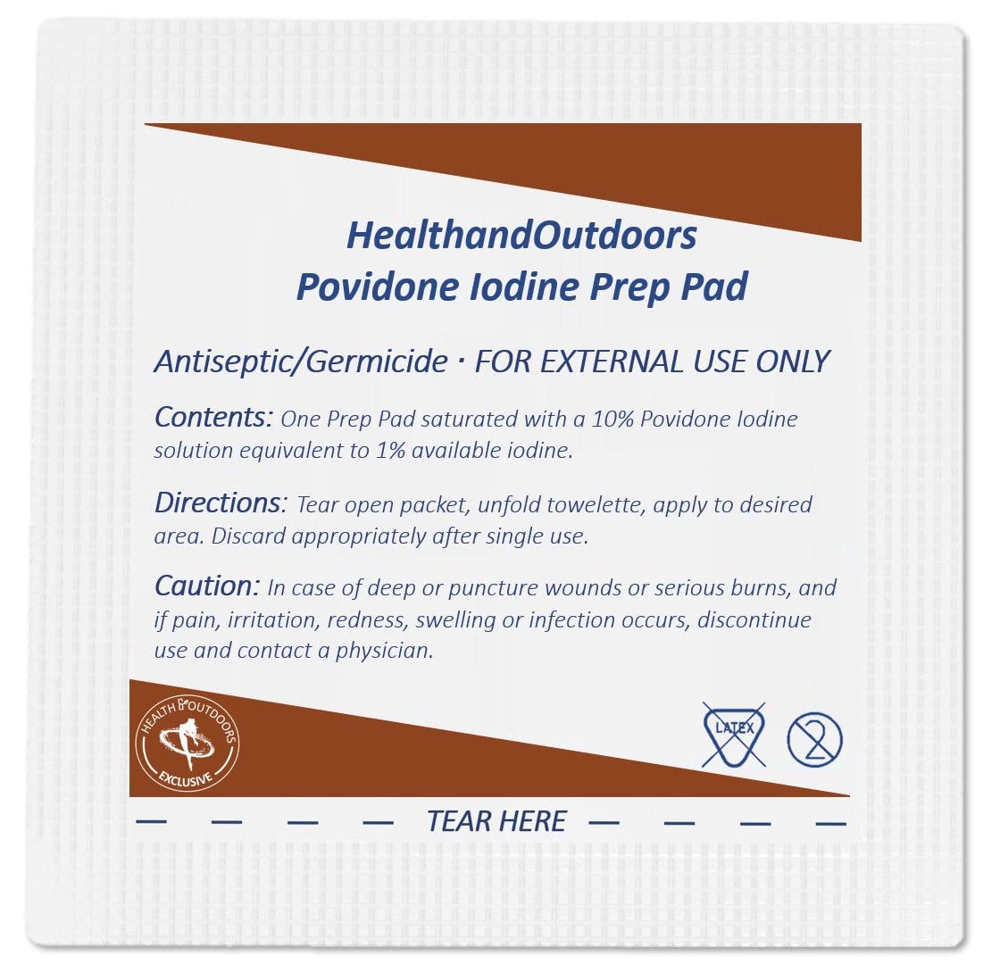 Povidone-Iodine Pads 120CT