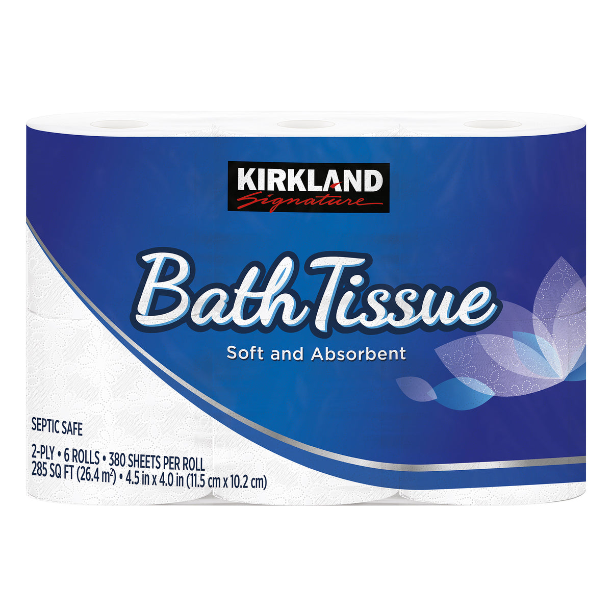 Kirkland Signature Bath Tissue, 2-Ply, 4.5" x 4", 380 Sheets, 30 ct - product image 8