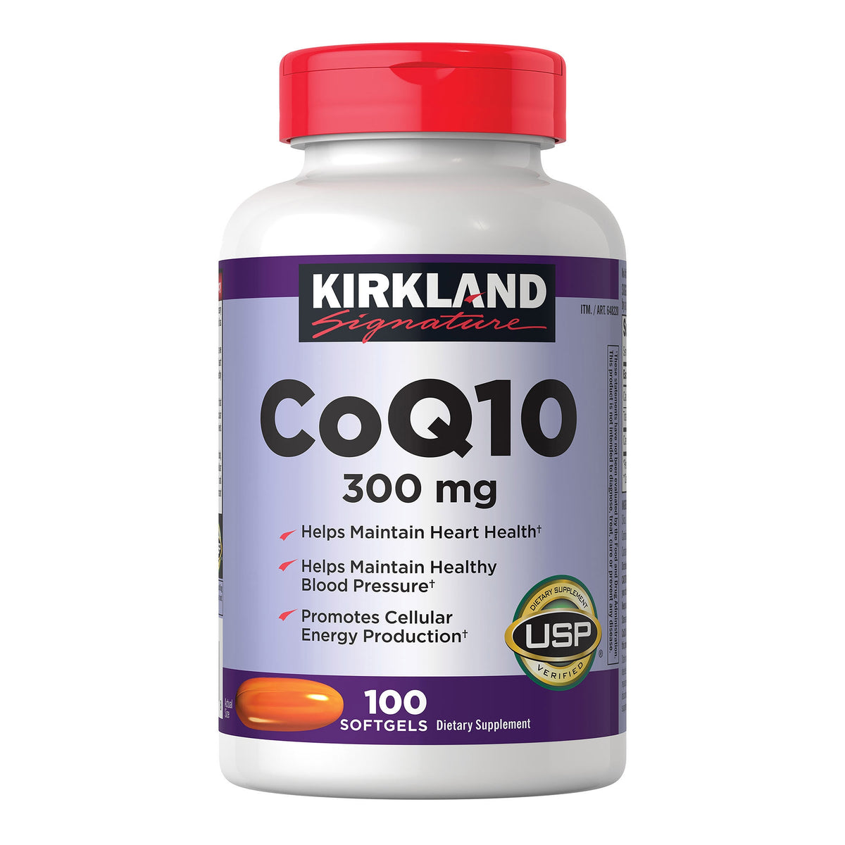 Kirkland Signature CoQ10 Supplement, 300 mg, 100 ct - product image 4