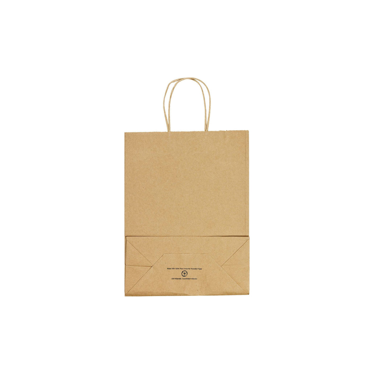Duro Bag Recycled Paper Handle Bag, Kraft, 250 ct - product image 2