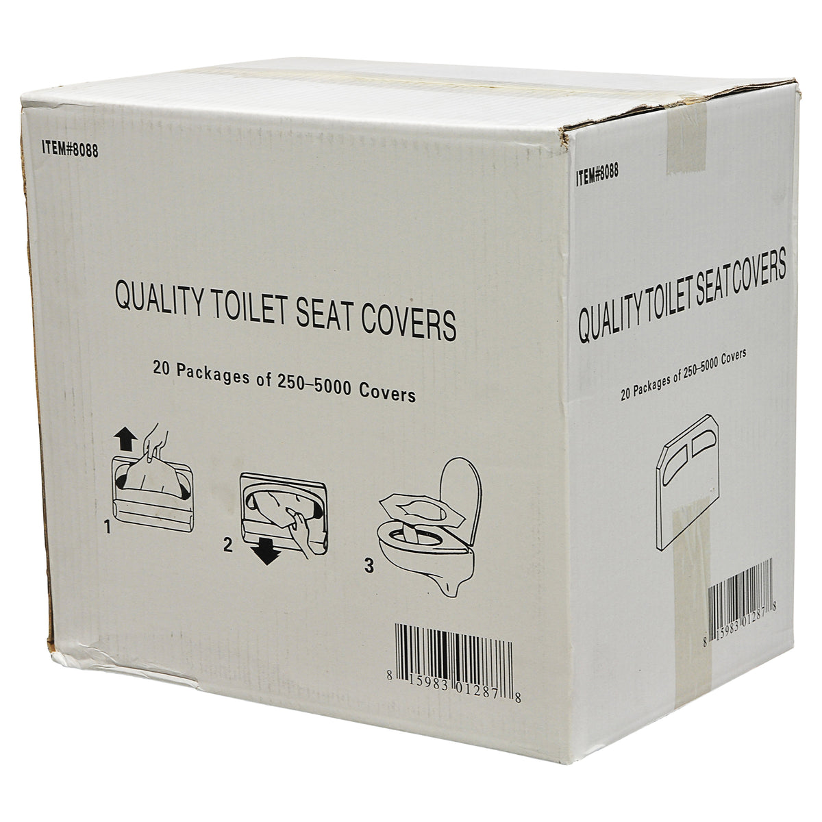 Vital International Solutions Toilet Seat Cover, 250 covers, 20 ct - product image 2