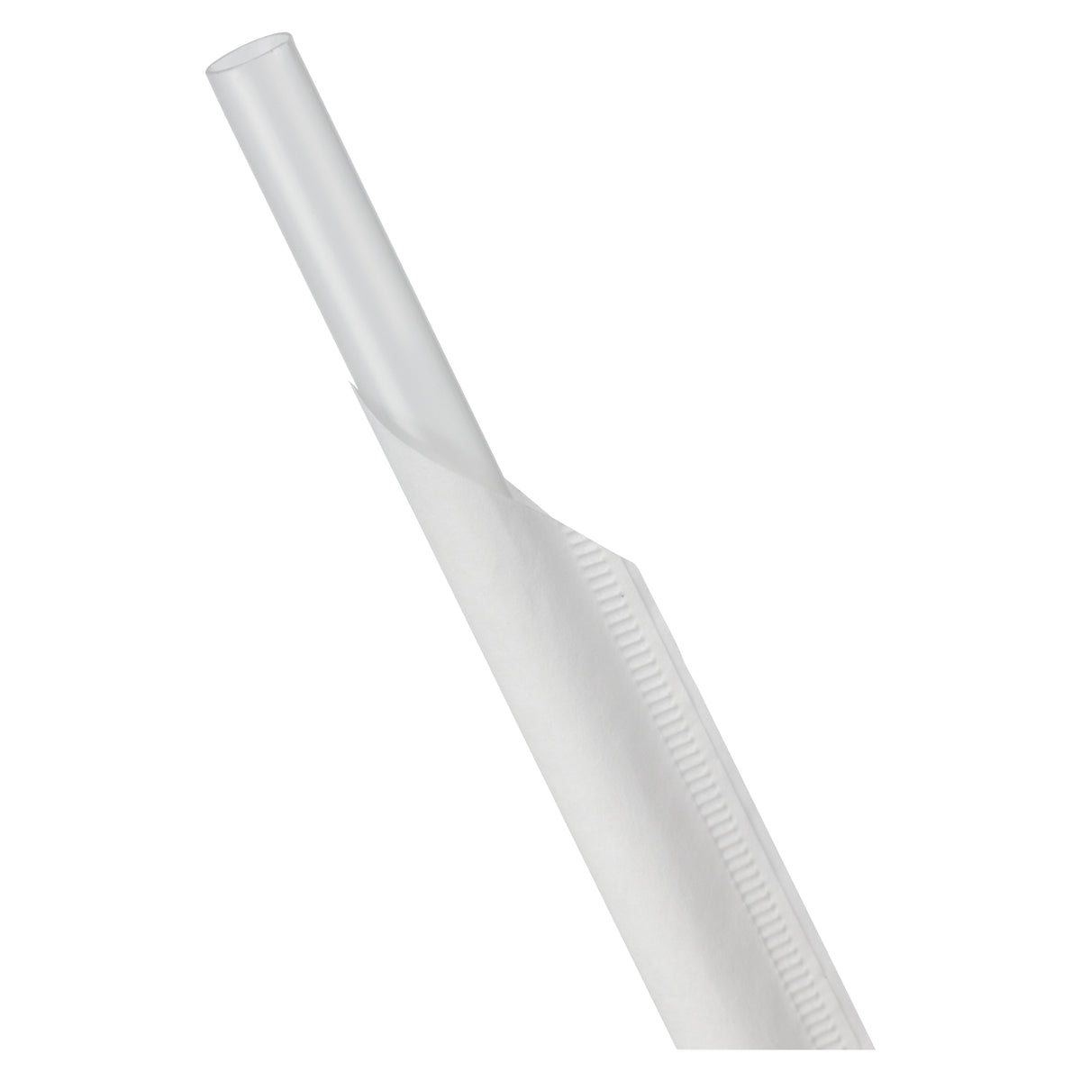 Vital International Solutions 10.25'' Jumbo Straw, Wrapped, Clear, 2000 ct - product image 2