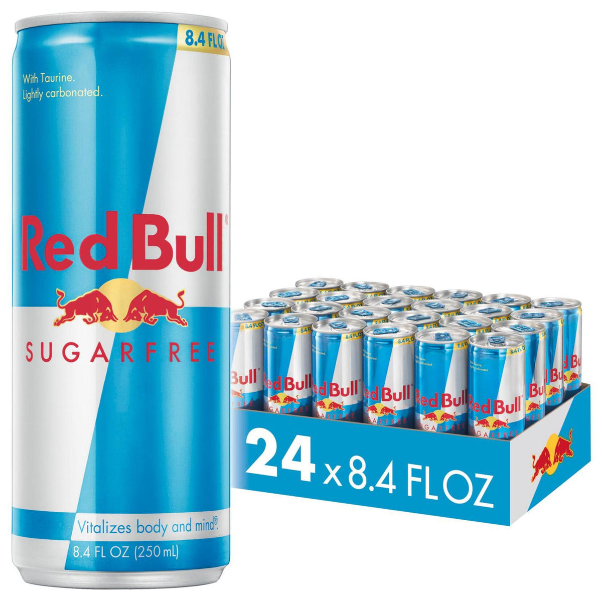 Red Bull Energy Drink, Sugar Free, 8.4 fl oz, 24 ct - product image 1