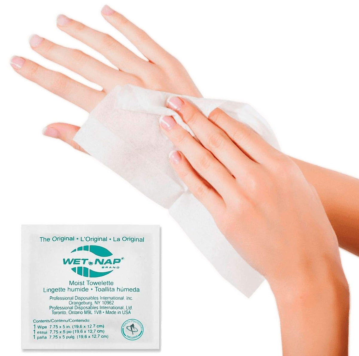 Wet Nap Moist Towelettes 100CT