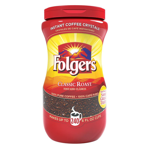 Folgers Coffee, 16 Ounce (Pack of 3), Red, Yellow