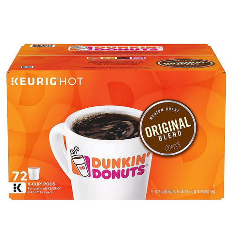 Dunkin' Coffee, 72 Count (Pack of 1), Coffee