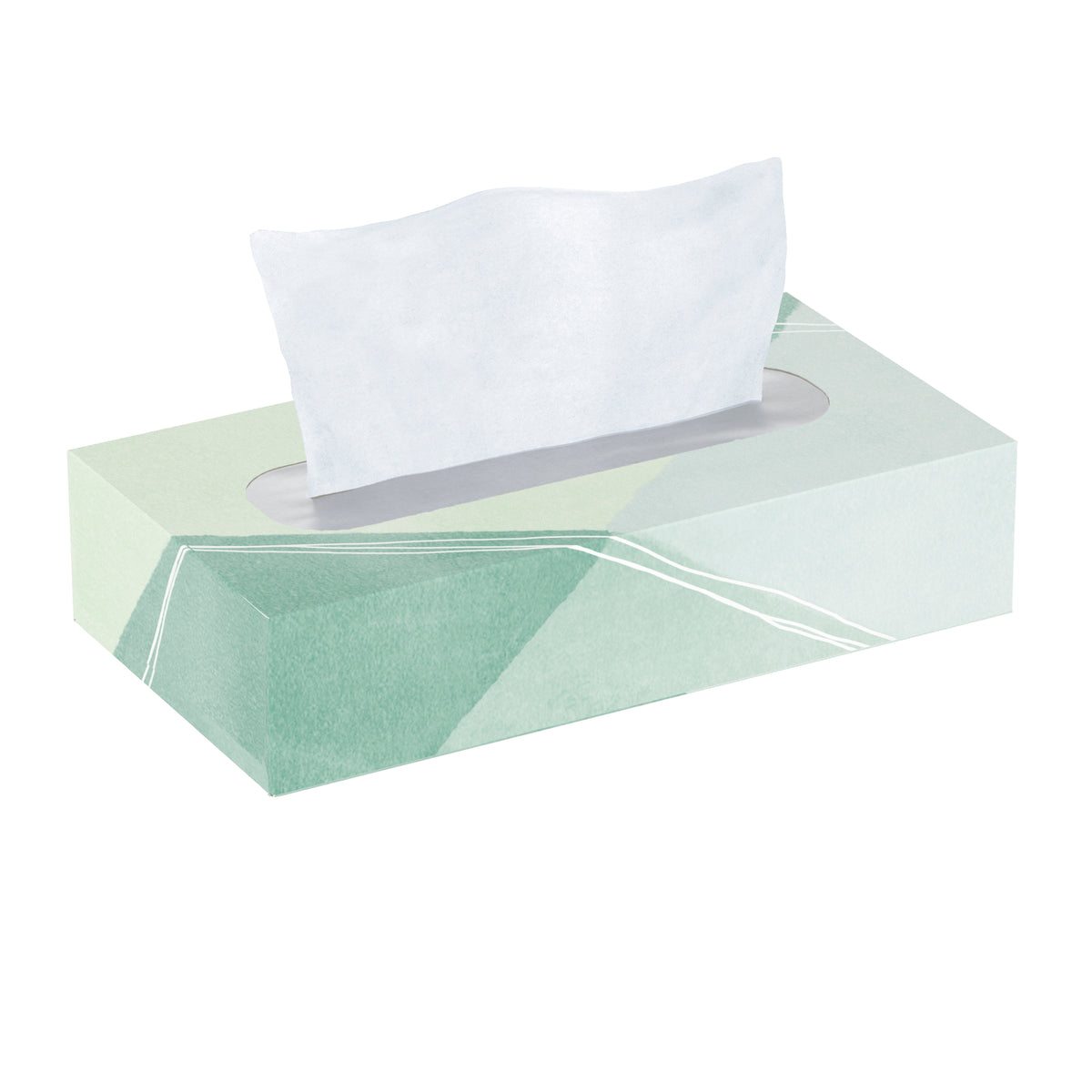 Kirkland Signature Facial Tissue, 2-Ply, Flat Box, 110 Tissues, 30 ct - product image 9