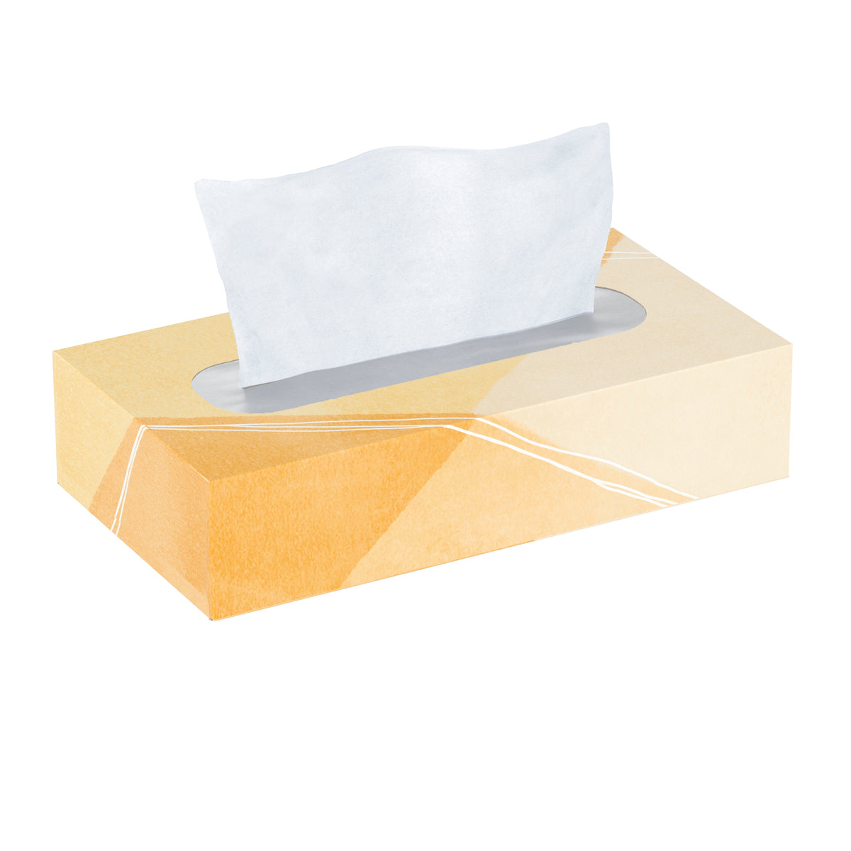 Kirkland Signature Facial Tissue, 2-Ply, Flat Box, 110 Tissues, 30 ct - product image 4