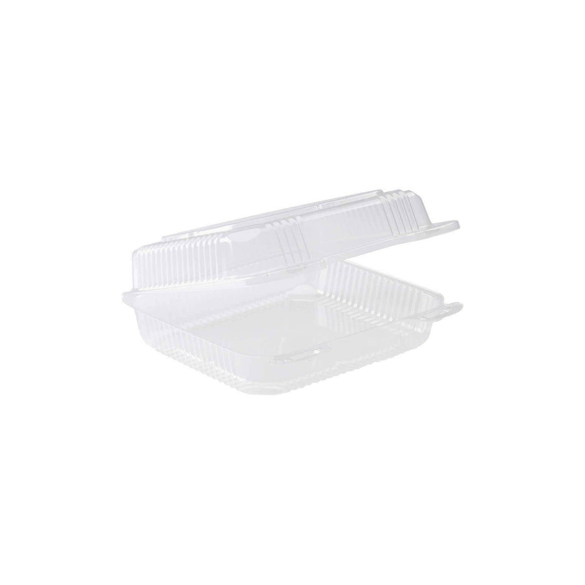 Durable Packaging Plastic Container, 8"W x 8"L, Clear, 250 ct - product image 2
