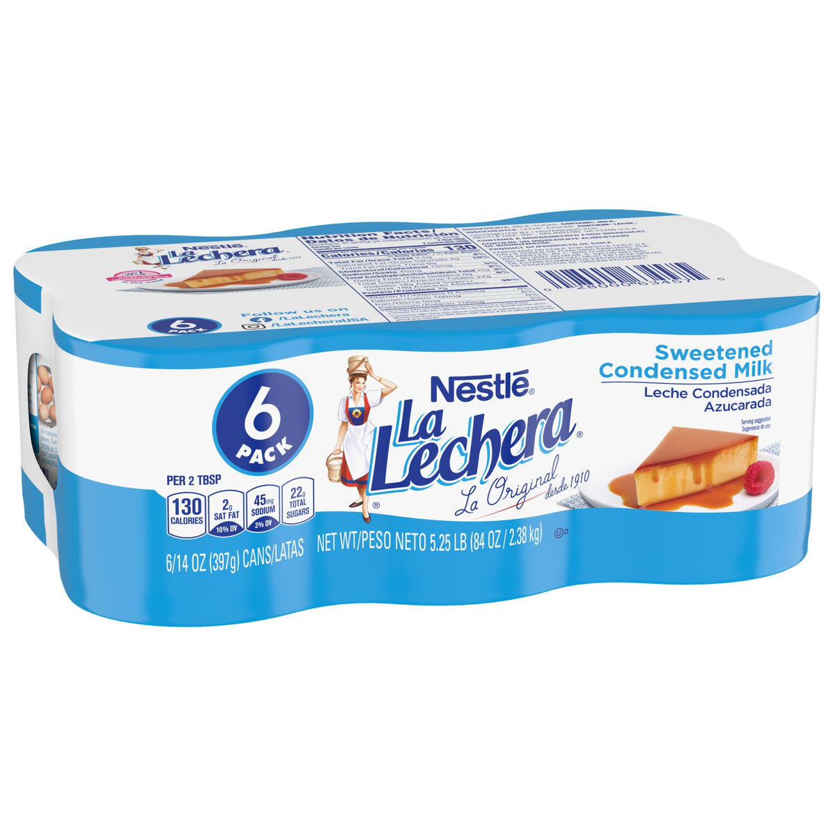 Nestlé La Lechera Sweetened Condensed Milk, 14 oz, 6 ct - product image 3