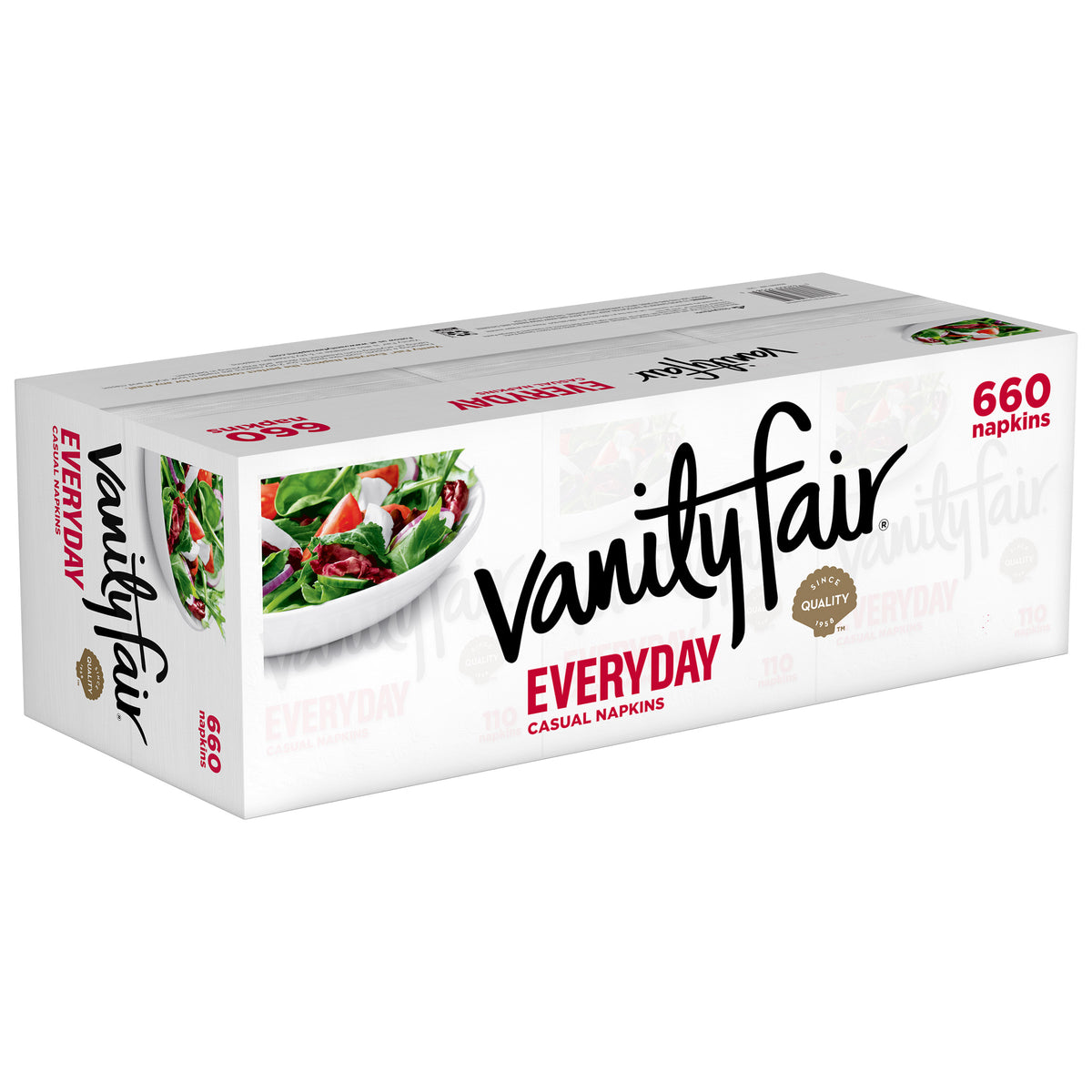 Vanity Fair Everyday Casual Napkins, 2-Ply, White, 660 ct - product image 10