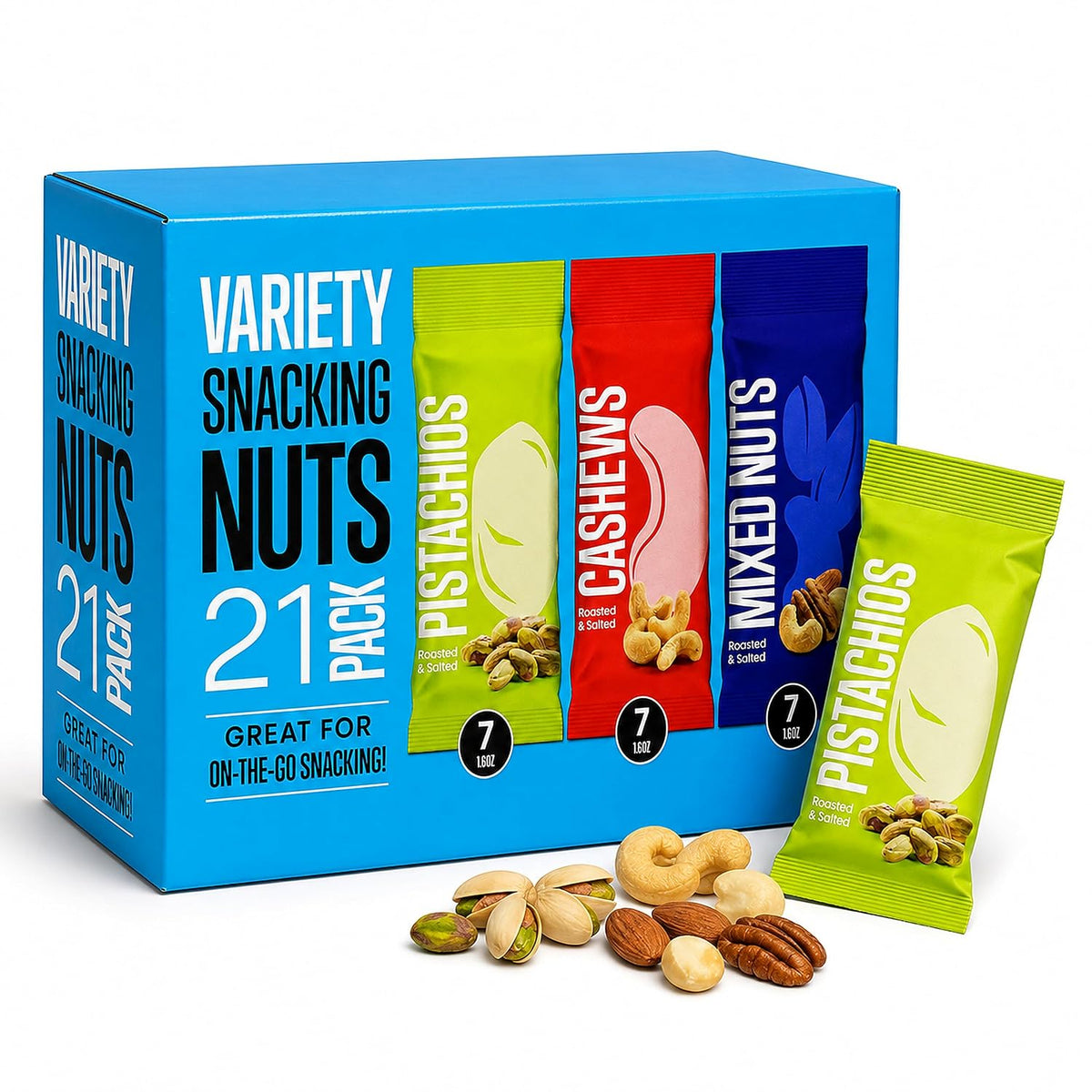 Kirkland Signature Snacking Nuts 21 CT