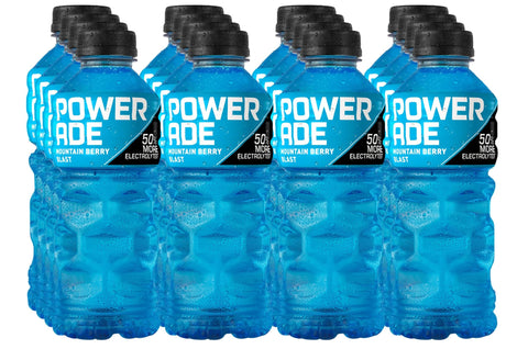POWERADE Drink Flavored, 20 Fl Oz (Pack of 24), berry