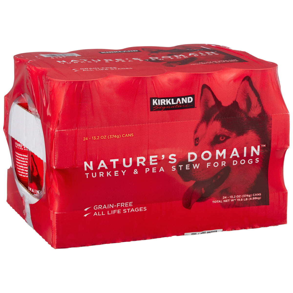 Kirkland Signature Nature's Domain Dog Food, Turkey & Pea Stew, 13.2 oz, 24 ct - product image 4