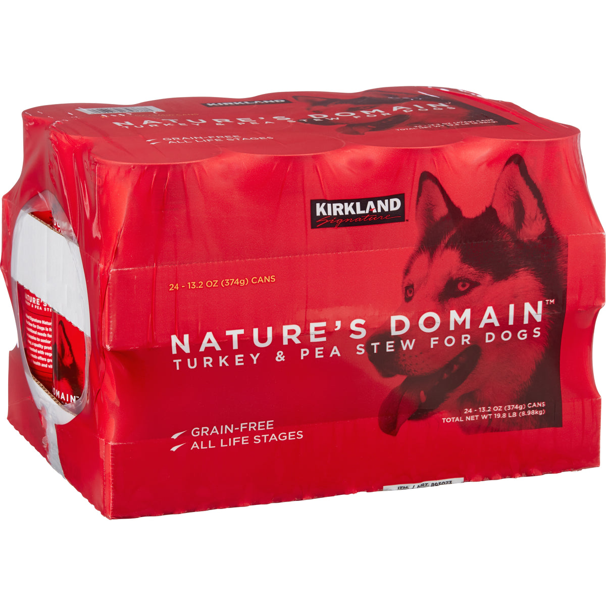 Kirkland Signature Nature's Domain Dog Food, Turkey & Pea Stew, 13.2 oz, 24 ct - product image 3