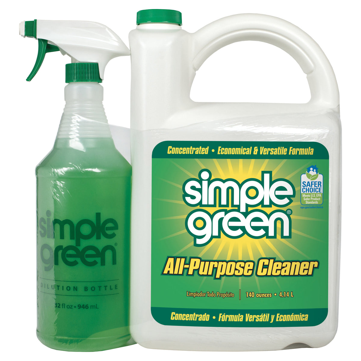 Simple Green All-Purpose Cleaner, Concentrated, 32 fl oz + 140 fl oz Refill - product image 7