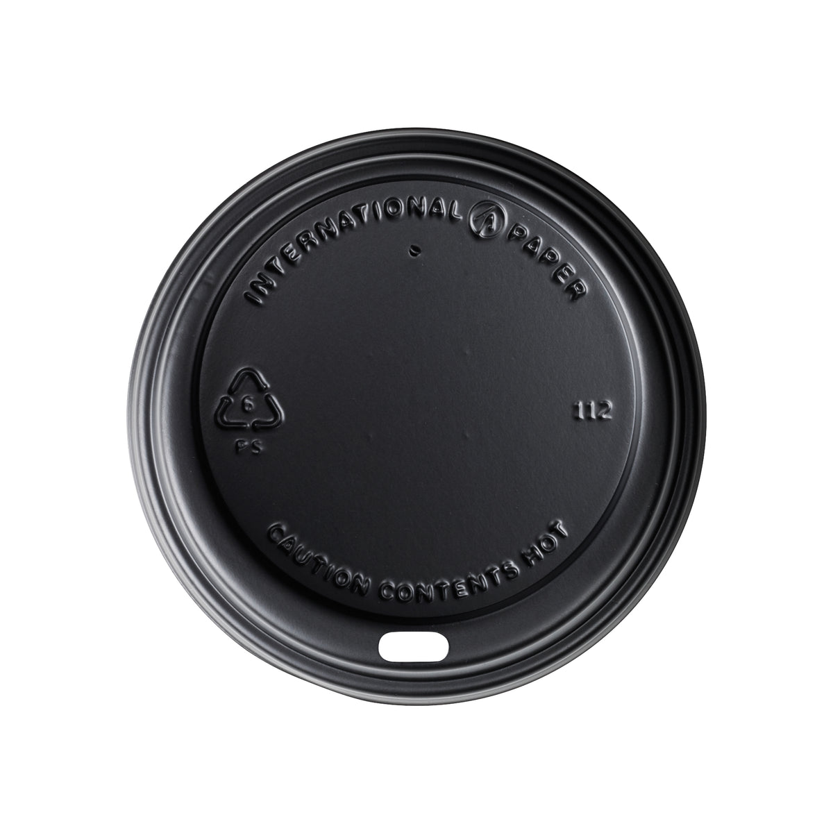 Graphic Packaging Hot Cup Dome Lids, Black, 10-24 oz, 600 ct - product image 3