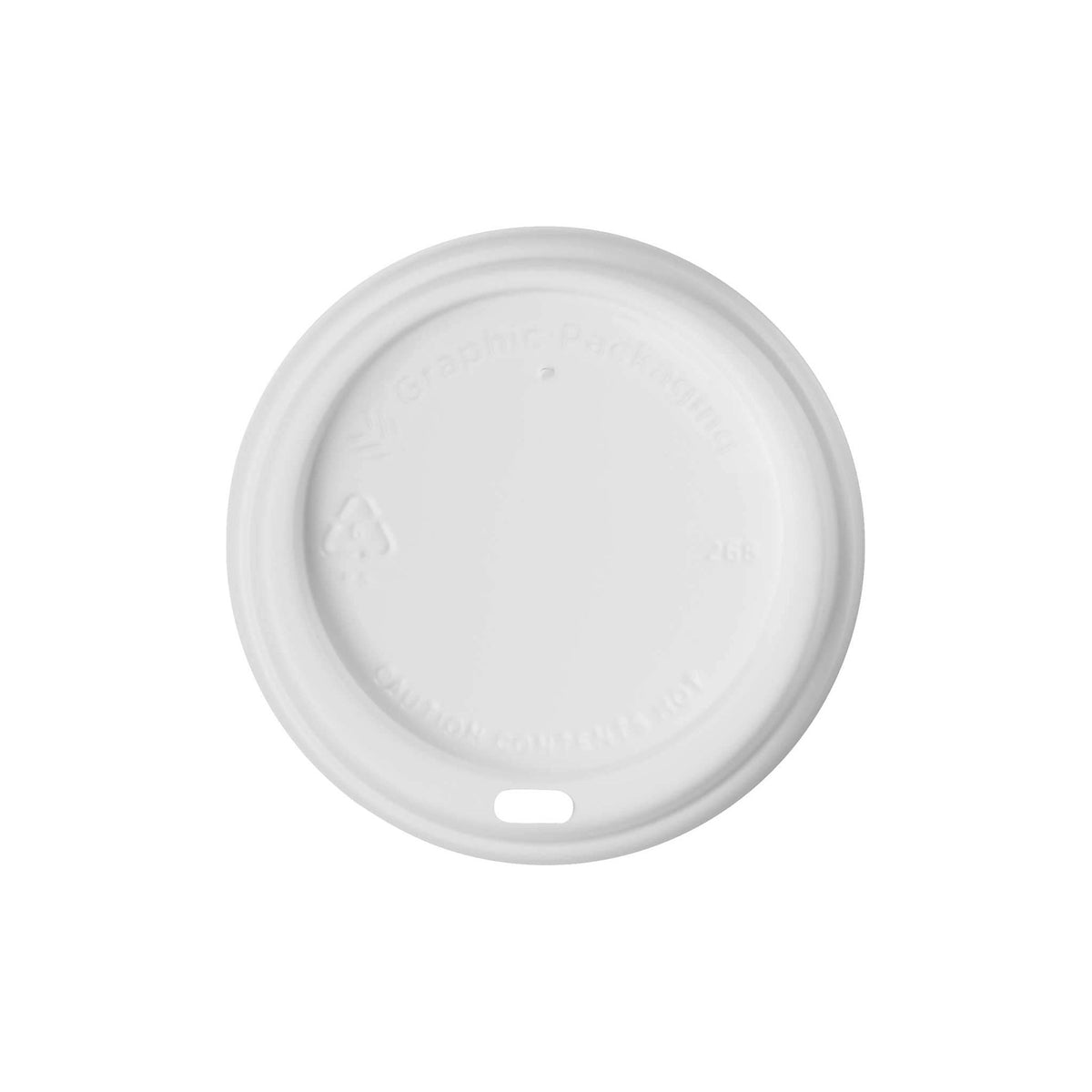 Graphic Packaging Poly Hot Cup Dome Lids, Soho, 10-24 oz, 600 ct - product image 3