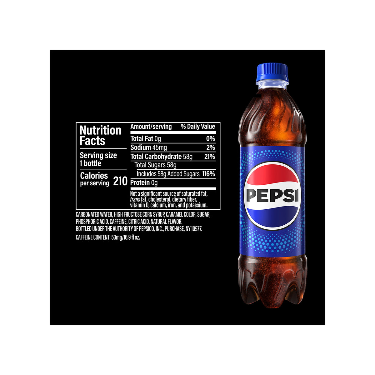 Pepsi, 16.9 fl oz, 24 ct - product image 2