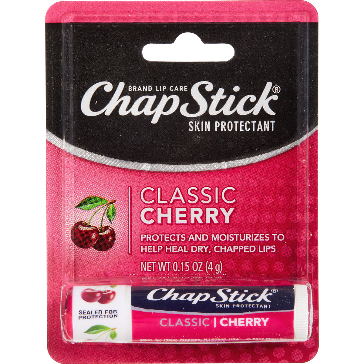 ChapStick Lip Balm, Classic Cherry, 0.15 oz, 12 ct - product image 7