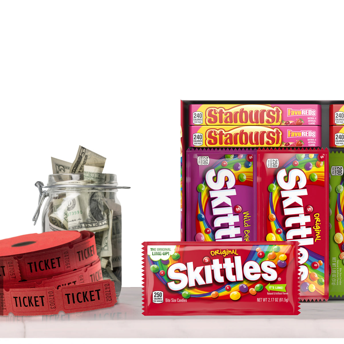 Skittles and Starburst Chewy Candy, Variety Pack, 30 ct - product image 8
