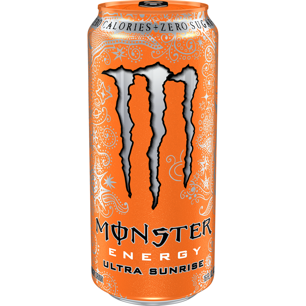 Monster Energy Drink, Zero Sugar, Ultra Sunrise, 16 fl oz, 24 ct