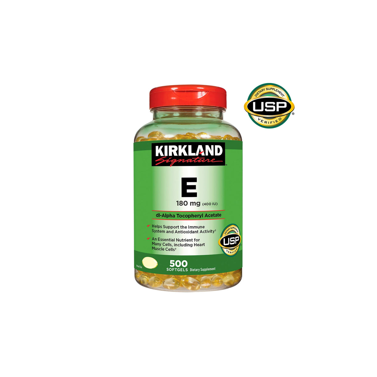 Kirkland Signature Vitamin E, 180 mg, 500 ct - product image 10