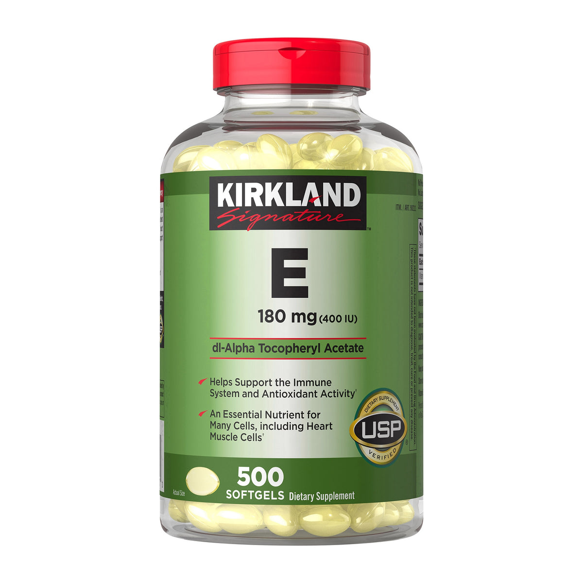 Kirkland Signature Vitamin E, 180 mg, 500 ct - product image 9