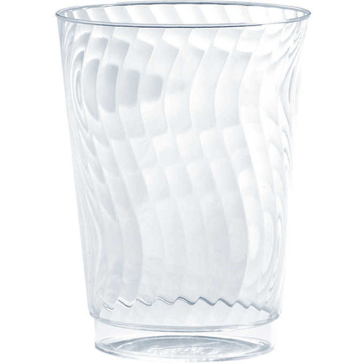 Chinet Crystal Clear Plastic Cups, 10 oz, 150 Count