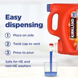 Kirkland Laundry Detergent, Ultra Clean, Red Jug, 194 oz