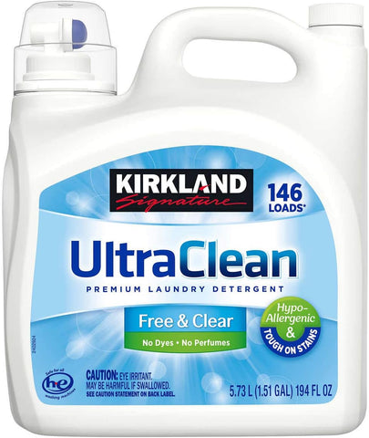 Kirkland Signature Free and Clear Liquid Detergent