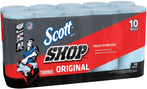 Scott Shop Towels, 10 Rolls