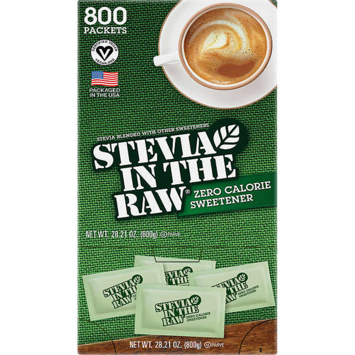 Stevia In The Raw Sweetener, 800 Packets