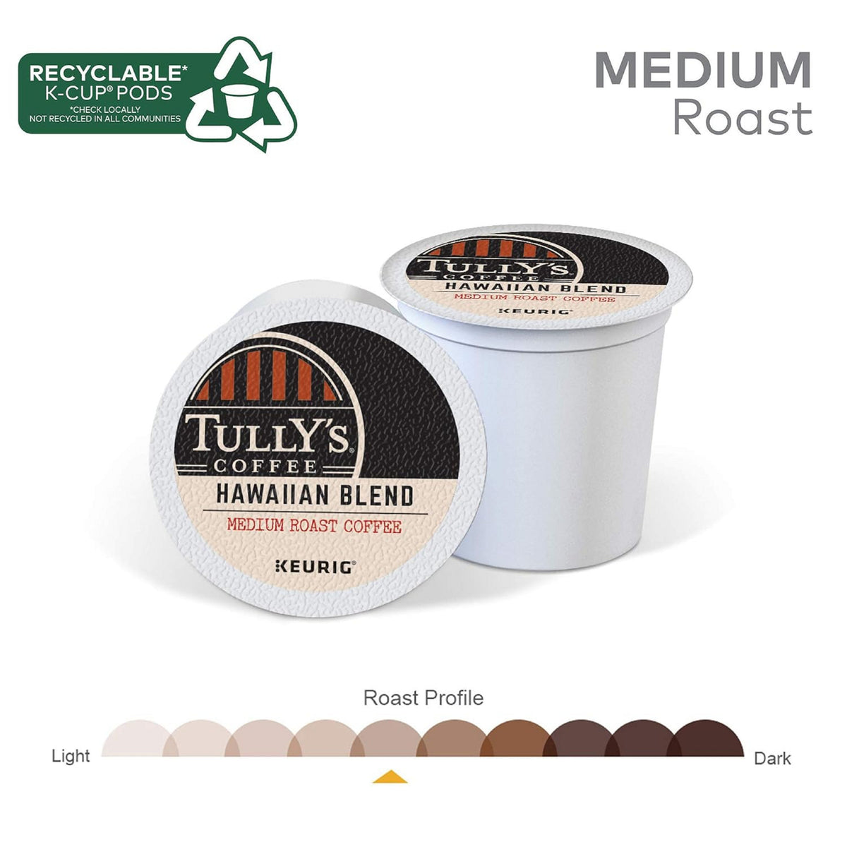 Tully's Hawaiian Blend 100 ct K Cup