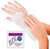 HAO BZK Antiseptic Moist Towelette (125 Count)  5 inches x 7 inches Wipe Hand & Body Cleansing Wet Napkins Alcohol-Free Individually Wrapped Towels Benzalkonium First-Aid Wound Care