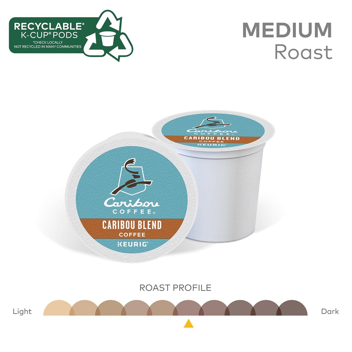 Caribou Coffee K Cup 100 Pack