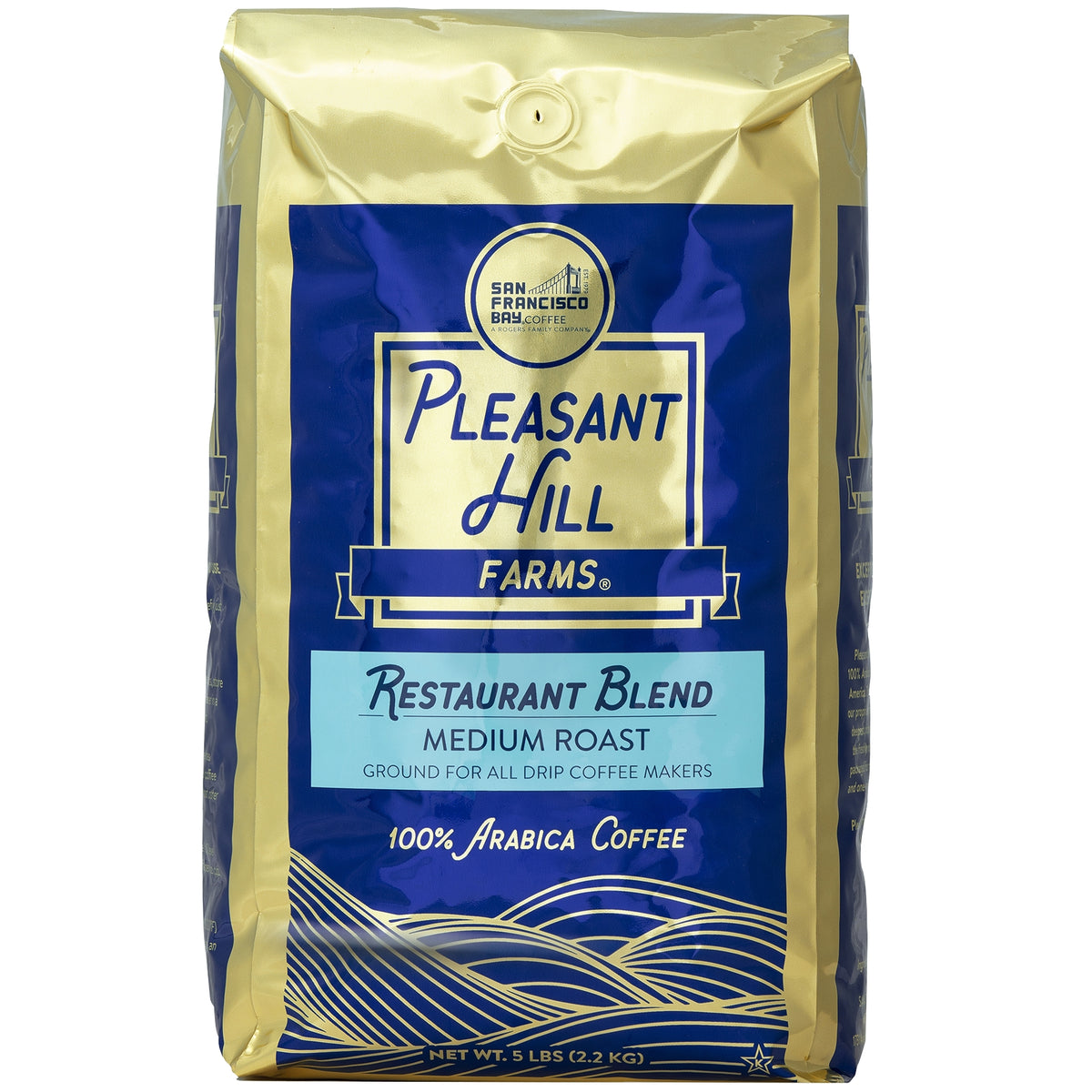 Pleasant Hill Farms Restaurant Blend Ground Coffee, Medium Roast, 5 lbs — original product image 1 of 4