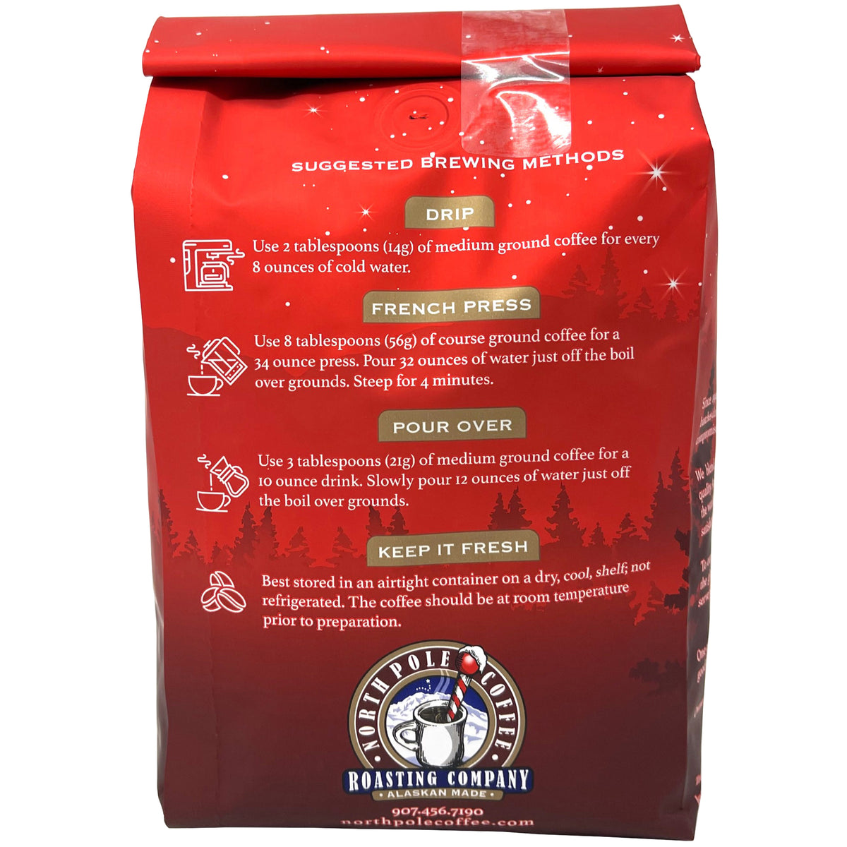 North Pole Coffee Roasting Co St. Nickerdoodle Whole Bean Coffee, Medium Roast, 2 lbs — original product image 2 of 2