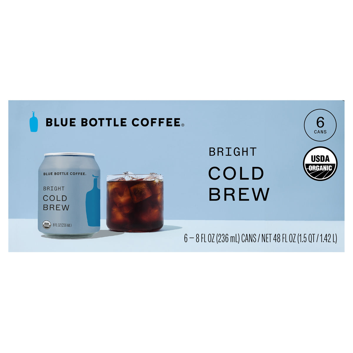Blue Bottle Coffee Bright Cold Brew Coffee, 8 fl oz, 6 ct — original product image 2 of 3