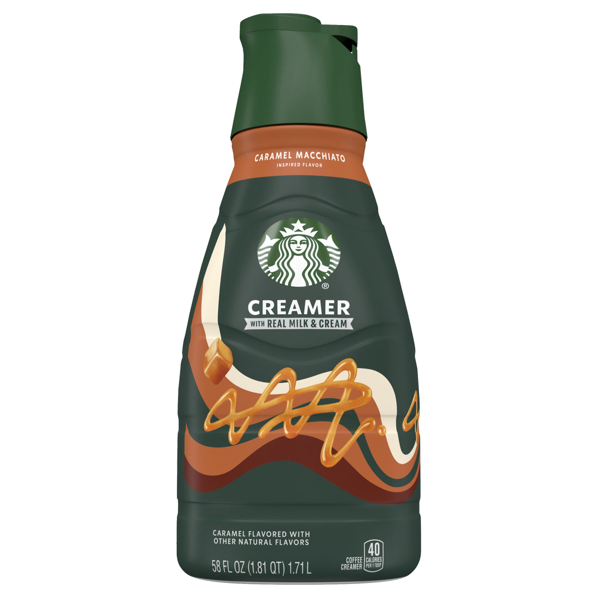 Starbucks Liquid Coffee Creamer, Caramel Macchiato, 58 fl oz — original product image 1 of 2