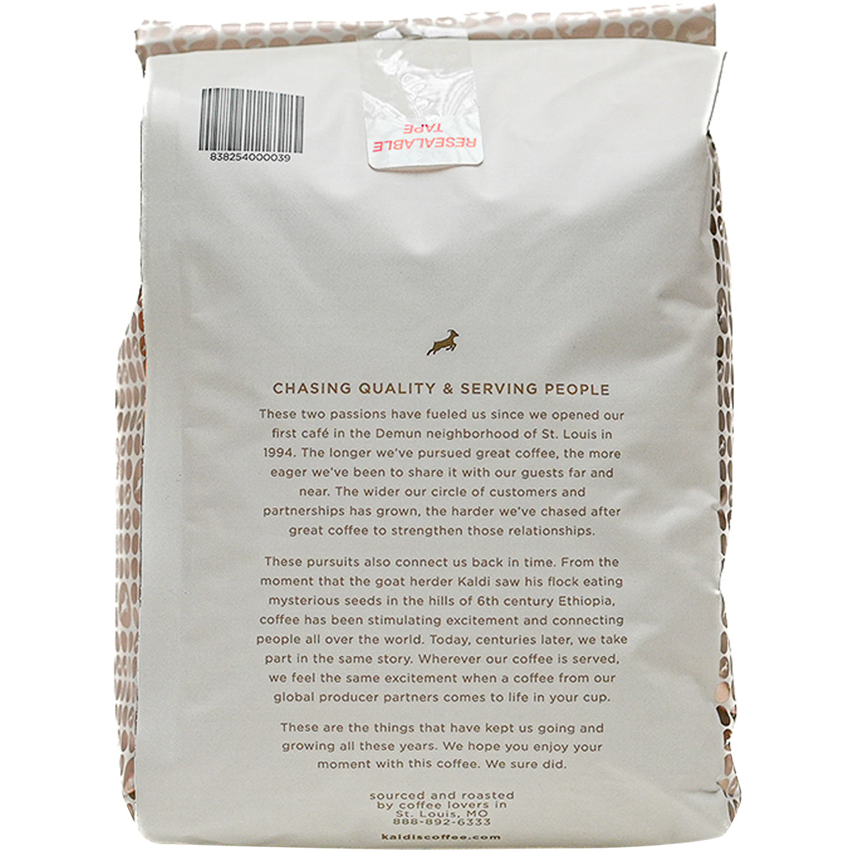 Kaldi's Coffee Vintage 1937 Blend Whole Bean Coffee, Dark Roast, 2 lbs — original product image 2 of 2