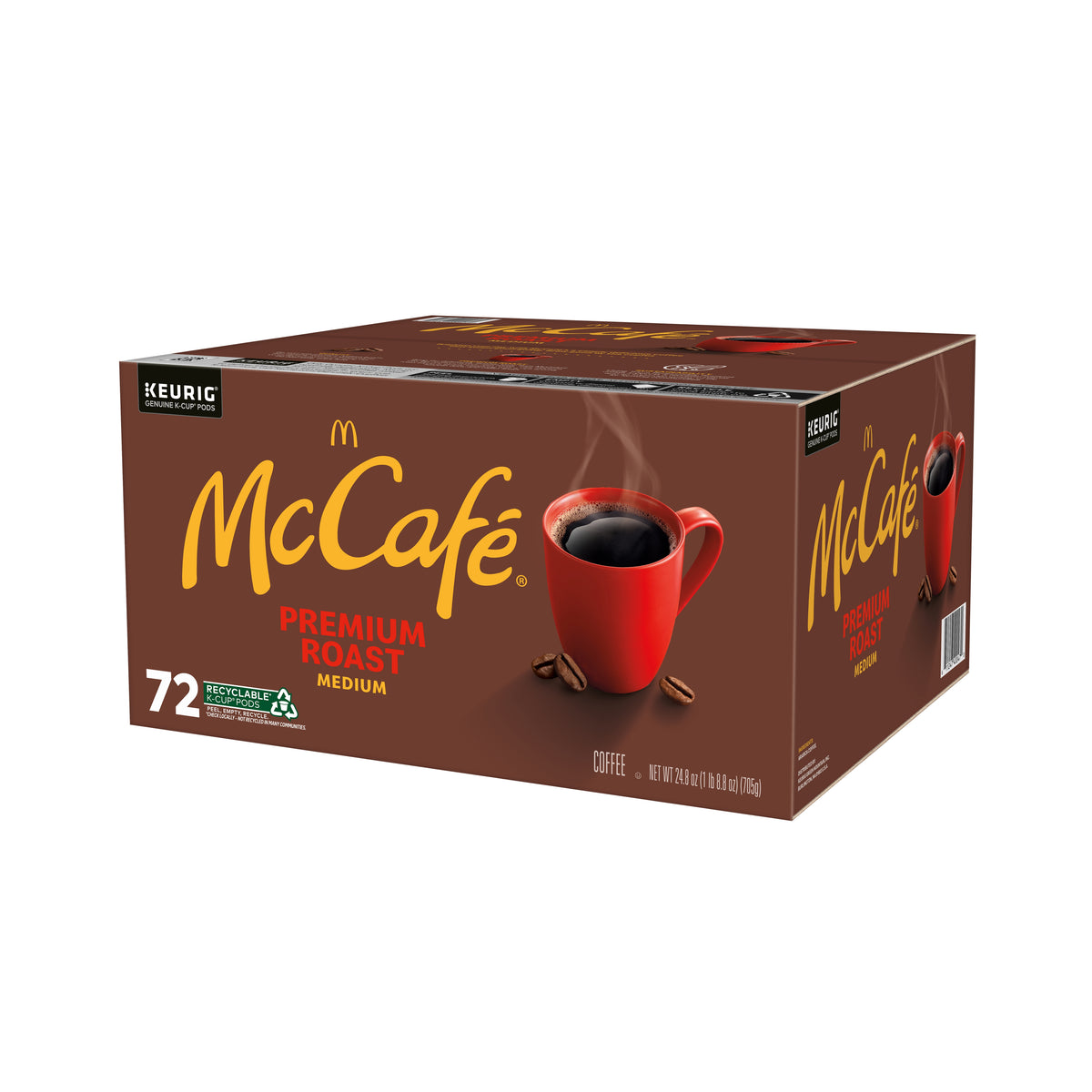 McCafe Premium Roast Coffee, Medium Roast, Keurig K-Cup Pods, 72 ct — original product image 2 of 3